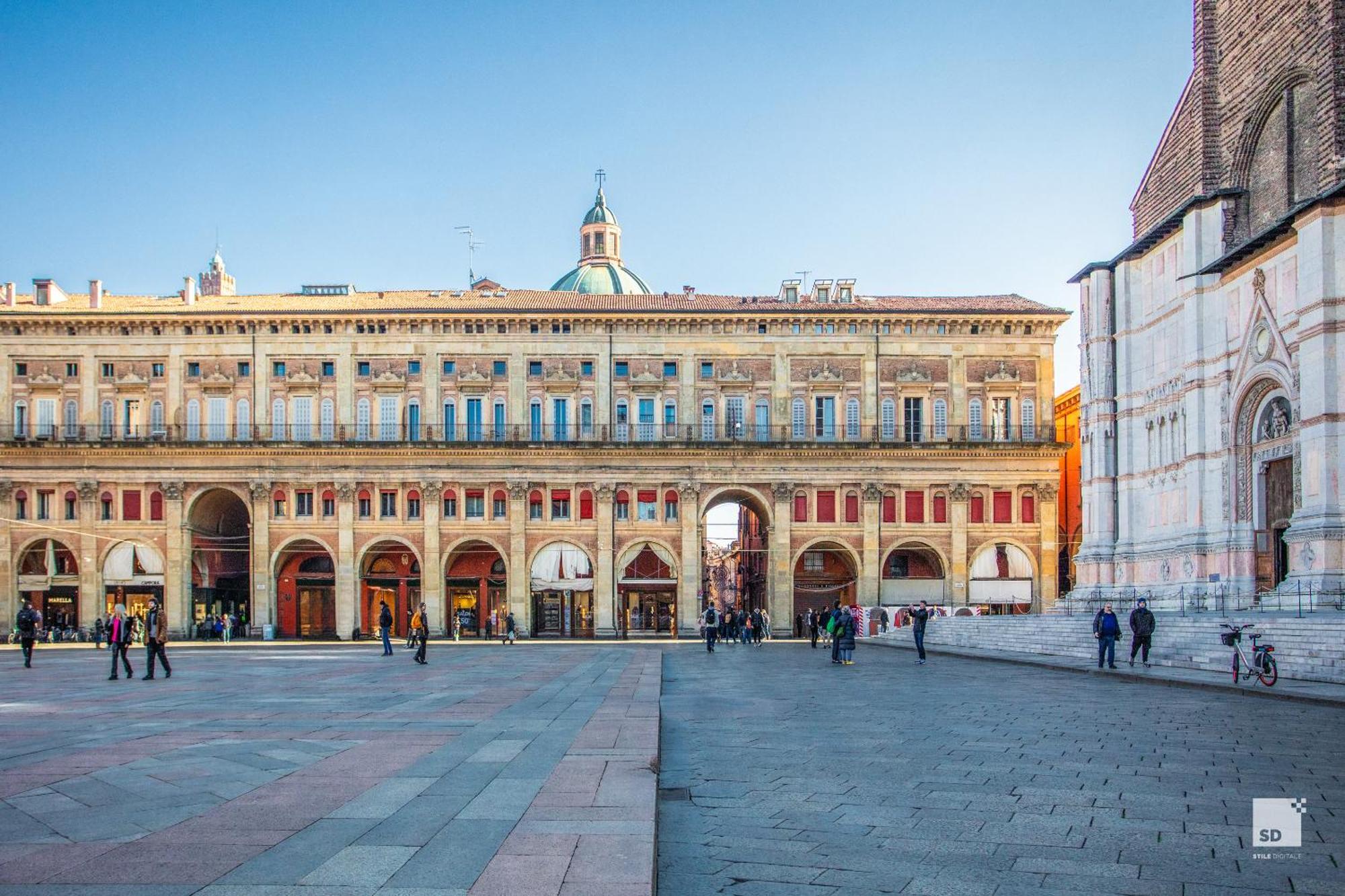 Urbanicooh Guidozagni - Piazza Maggiore View Bologna Exteriör bild